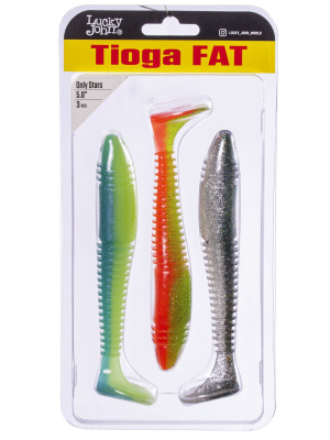 Виброхвост LJ Tioga Fat 5.8in 14.70/MIX3 3шт