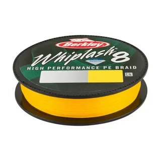 Леска плет. Berkley Whiplash 8 Yellow 150m 0.14mm