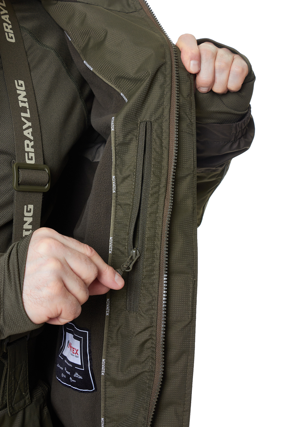 Костюм Скат GRAYLING хаки р-р 48-50 рост 170-176