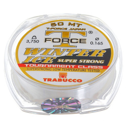 Леска TRABUCCO T-force Winter Ice 50м 0,165мм 3.750кг