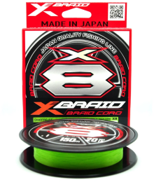 Леска плет. YGK  X-Braid Braid Cord X8 150m #0.3/8lb
