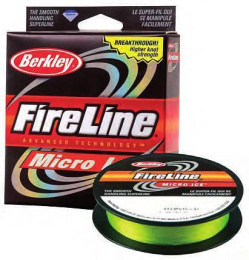Леска плет. Fire Line Micro Ice 45м Green 0.20мм