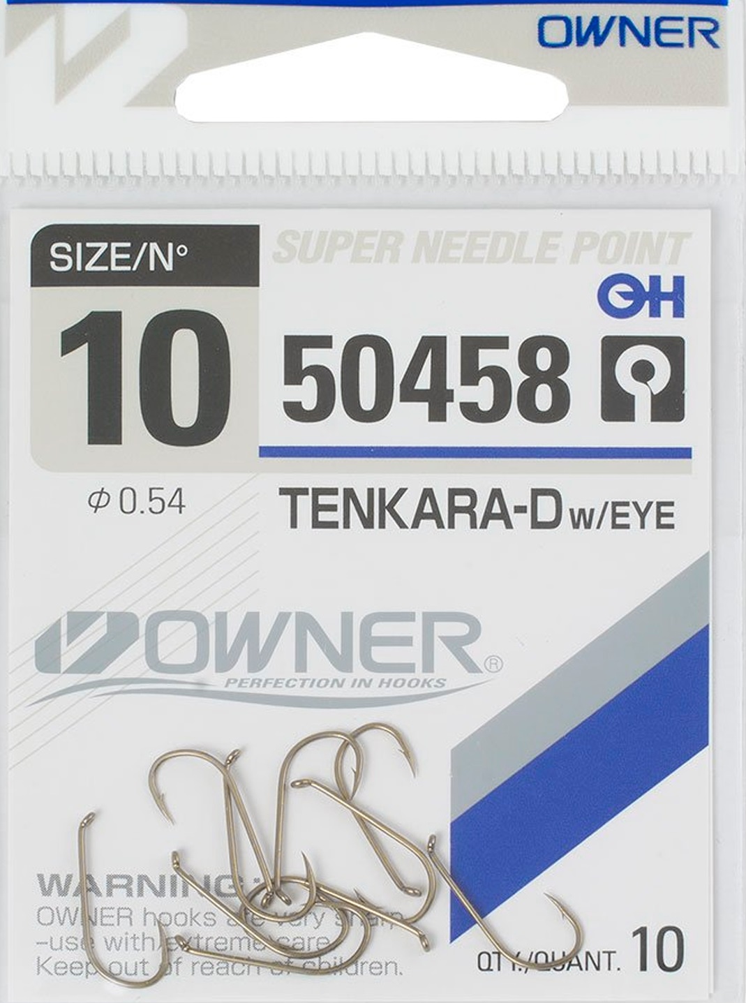 Крючок Owner 50458-10 10шт