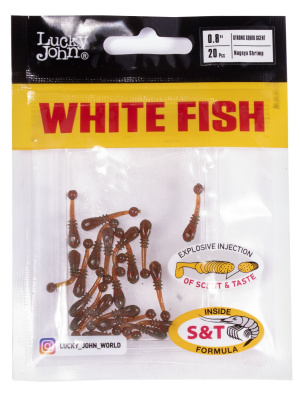 Слаги LJ Pro Series White Fish 0.8in 02,00/085 20шт