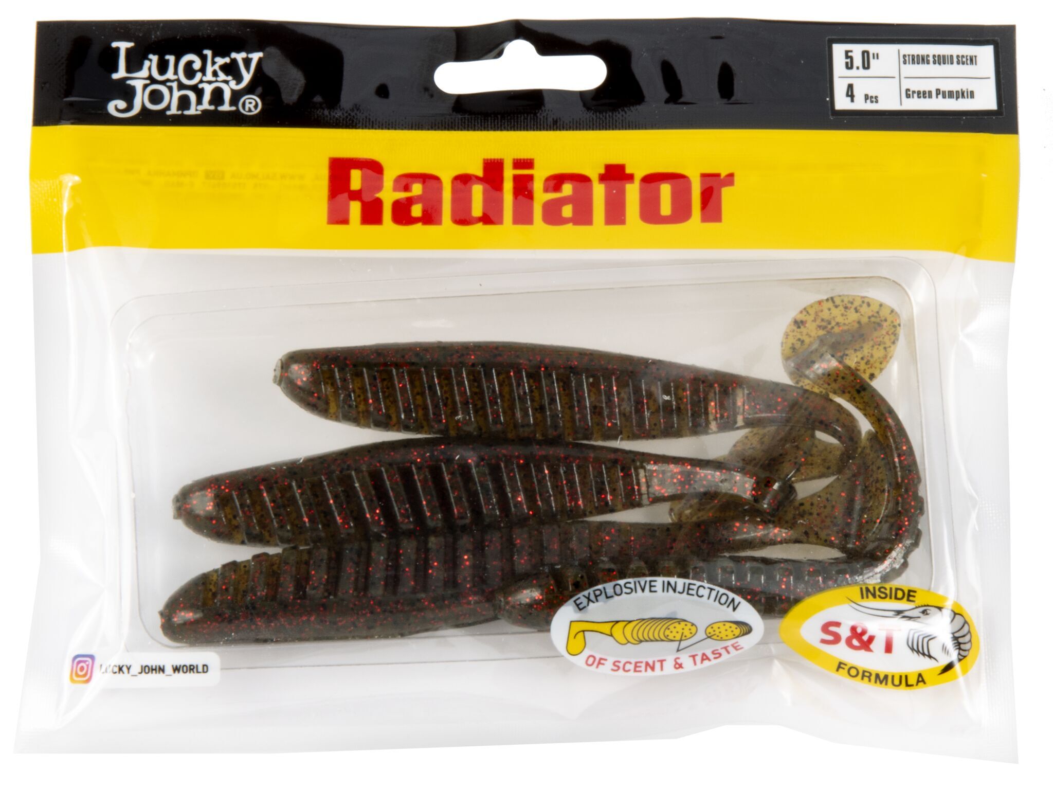 Виброхвост LJ Pro Series Radiator 5.0in 12,50/PA03 4шт
