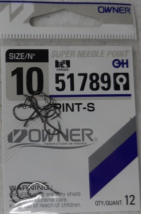 Крючок Owner 51789-10 10шт