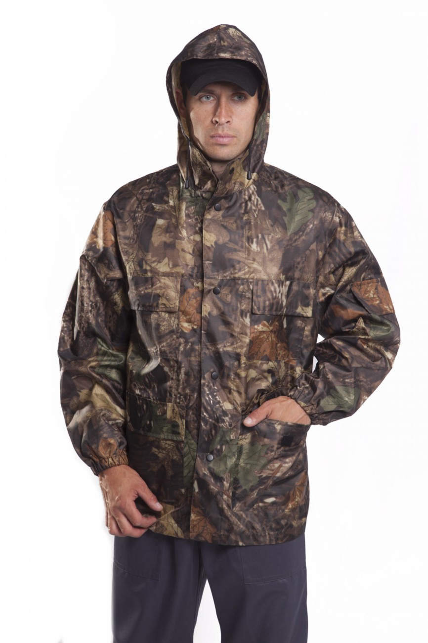 Куртка-штормовка удлин.с капюшоном оксфорд КМФ р.52-54