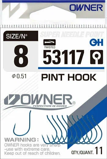 Крючок Owner 53117-08 Pint Hook 11шт