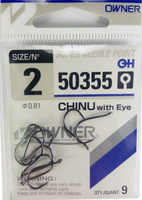 Крючок Owner 50355-02 9шт