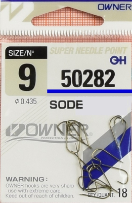 Крючок Owner 50282-09 14шт