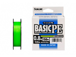 Леска плет. Sunline Basic PEx4 150m Light Green #1.5 0.209mm Леска плет. Sunline Basic PEx4 150m Light Green #1.5 0.209mm