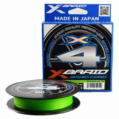 Леска плет. YGK X-Braid Braid Cord X4 150m #1.0/18lb
