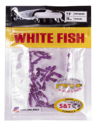 Слаги LJ Pro Series White Fish 0.8in 02,00/S13 20шт Слаги LJ Pro Series White Fish 0.8in 02,00/S13 20шт
