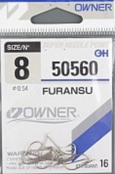 Крючок Owner 50560-08 16шт