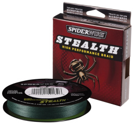 Леска плет. Spiderwire Stealth 137m Green 0.25