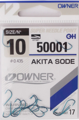 Крючок Owner 50001 №10 17шт