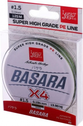 Леска плет. Lucky John Basara Green 125/009