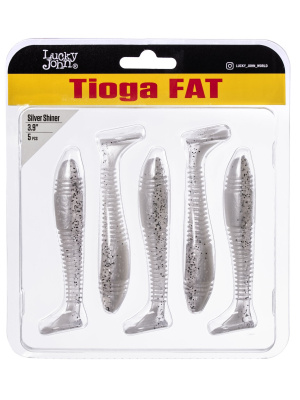 Виброхвост LJ Tioga Fat 3.9in 10,00/Z02 5шт