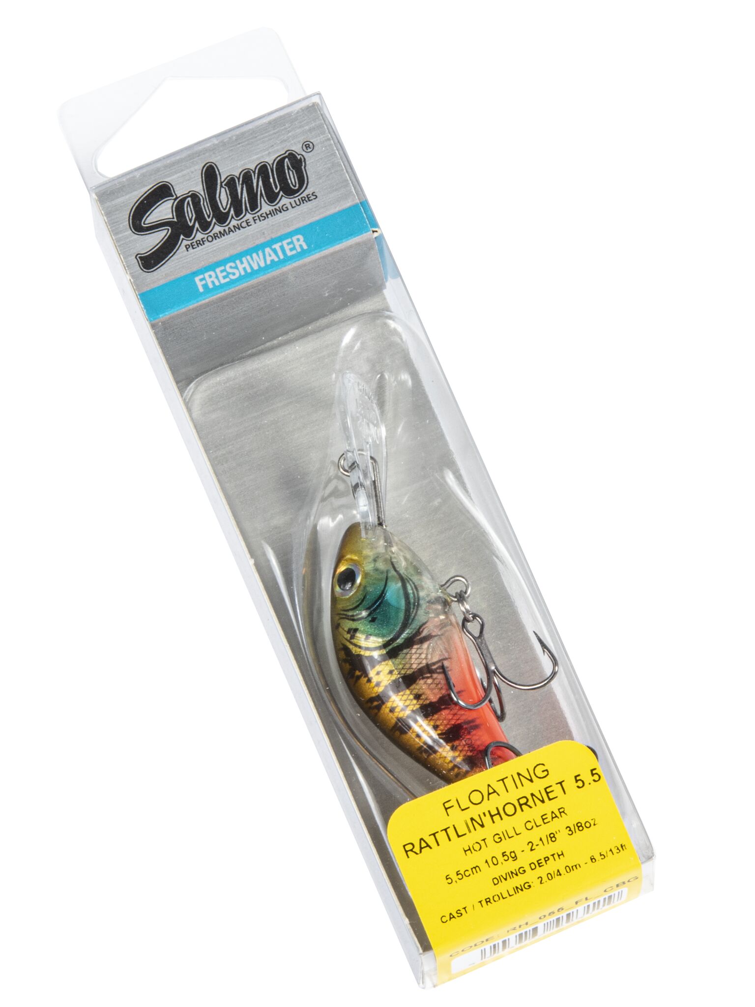 Воблер Salmo HORNET Rattlin F 05.5 плав 10.5гр 2.0-4.0м HG