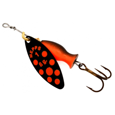 Блесна Mepps AGLIA LONGUE Heavy NR-PTS Orge №1 LHE4ORNO11