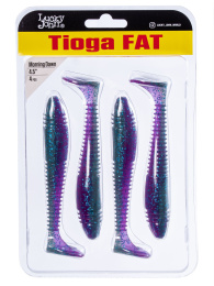 Виброхвост LJ Tioga Fat 4.5in 11,43/T91 4шт