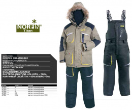Костюм NORFIN TITAN 05 пух.XXL -40°С water8000/breat8000