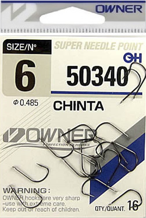Крючок Owner 50340 № 6 16шт