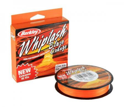 Леска плет. Whiplash Blaze Orange 110м/125yds 0.10мм
