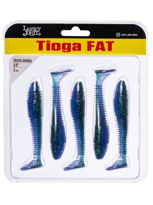 Виброхвост LJ Tioga Fat 3.9in 10,00/Z13 5шт