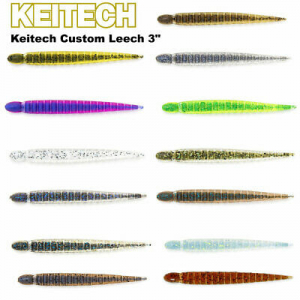 Силиконовые приманки Keitech Leech Силиконовые приманки Keitech Leech