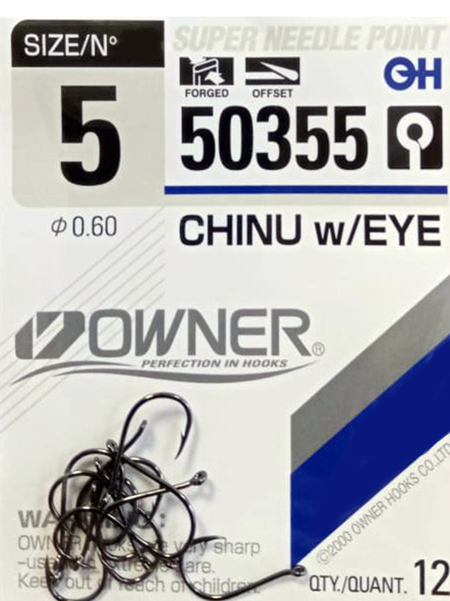 Крючок Owner 50355-05 12шт Крючок Owner 50355-05 12шт