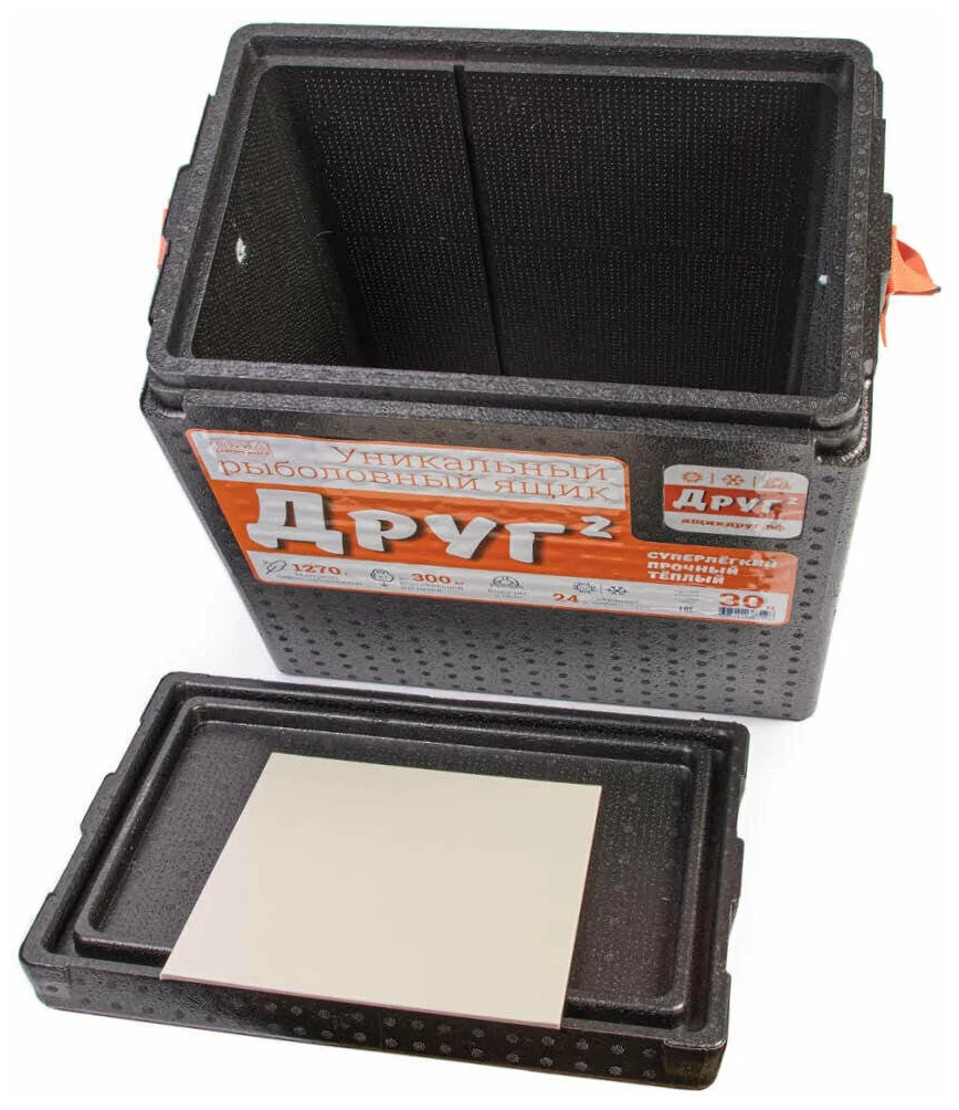 Ящик Camping World  Друг-230 л цвет черный