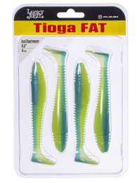 Виброхвост LJ Tioga Fat 4.5in 11,43/T57 4шт Виброхвост LJ Tioga Fat 4.5in 11,43/T57 4шт