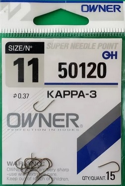 Крючок Owner 50120 №11 15шт