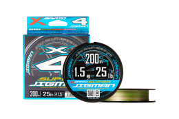 Леска плет. YGK X-Braid Super Jigman X4 200m #1.5/25lb