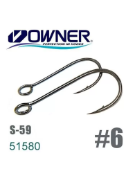 Крючок Owner 51580-10 S59 BC №10 10шт
