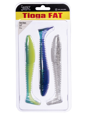 Виброхвост LJ Tioga Fat 5.8in 14.70/MIX4 3шт