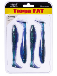 Виброхвост LJ Tioga Fat 4.5in 11,43/Z13 4шт Виброхвост LJ Tioga Fat 4.5in 11,43/Z13 4шт
