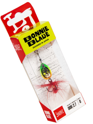 Блесна Lucky John Bonnie Blade 00 2.7г 008 в блистере