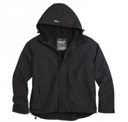 Куртка Surplus Windbreaker Zipper Black 100%нейлон/флис р.XL