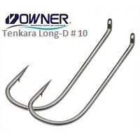 Крючок Owner 56508-10 Tenkara Long-D 10шт