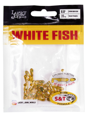 Слаги LJ Pro Series White Fish 0.8in 02,00/PA19 20шт