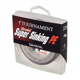 Леска плет. Daiwa Tournament Super Sinking Brown 150м d=0,27