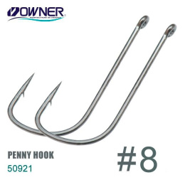 Крючок Owner 50921-08 Penny Hook BC 10шт