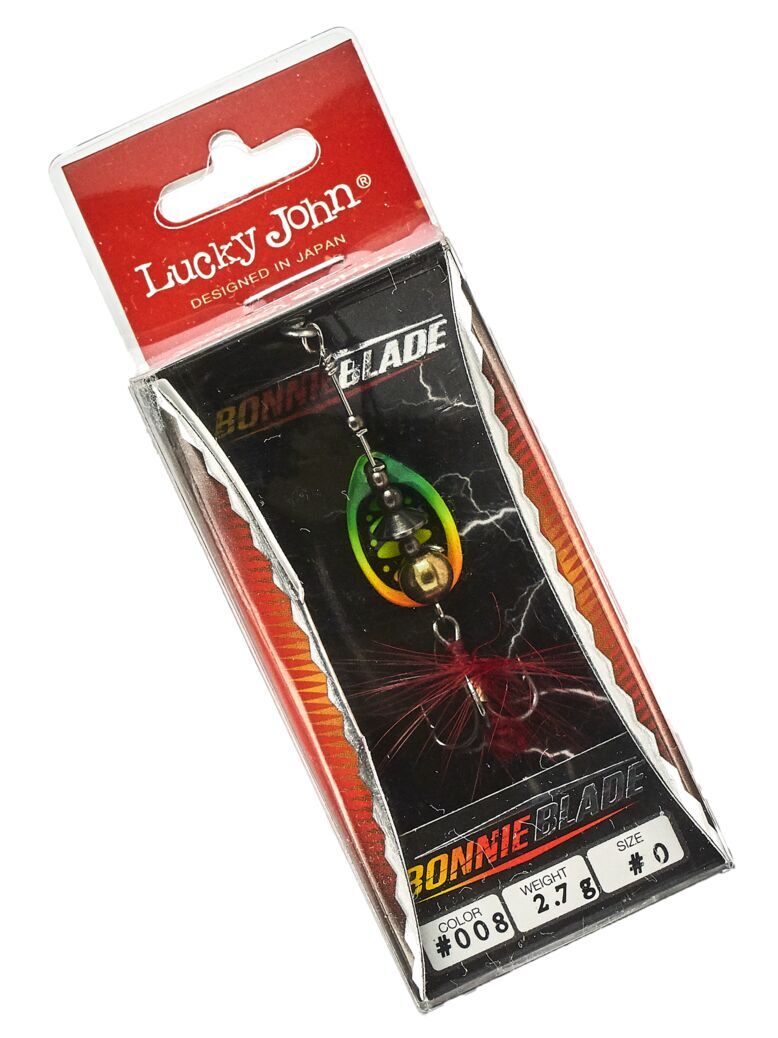 Блесна Lucky John Bonnie Blade 00 2.7г 008 в блистере