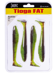 Виброхвост LJ Tioga Fat 4.5in 11,43/Z15 4шт