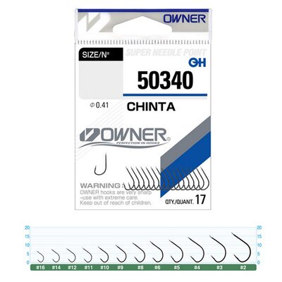 Крючок Owner 50340 №12 17шт
