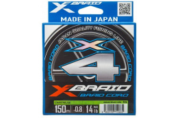 Леска плет. YGK X-Braid Braid Cord X4 150m #0.6/12lb Леска плет. YGK X-Braid Braid Cord X4 150m #0.6/12lb