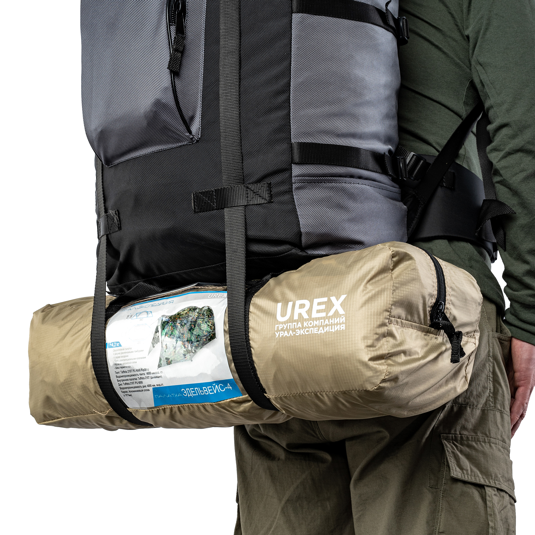 Рюкзак Urex ВОДНИК Объем - 115л Ткань -oxford 1680*1680D